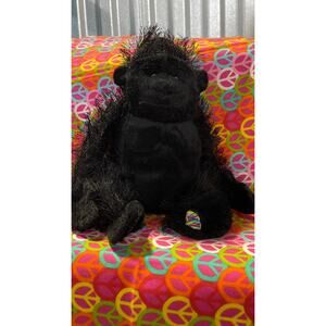 Ganz Webkinz Black Gorilla Ape HM040 Plush